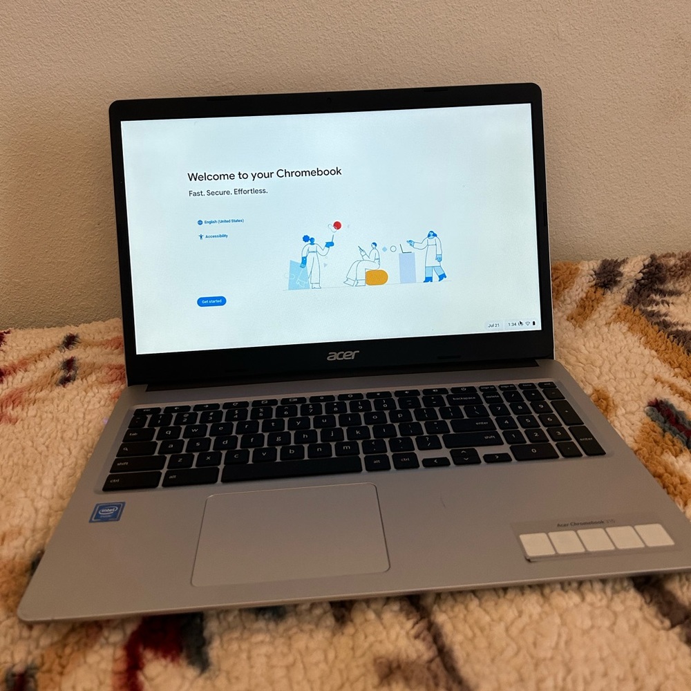 Acer 315 15” Chromebook With Charger